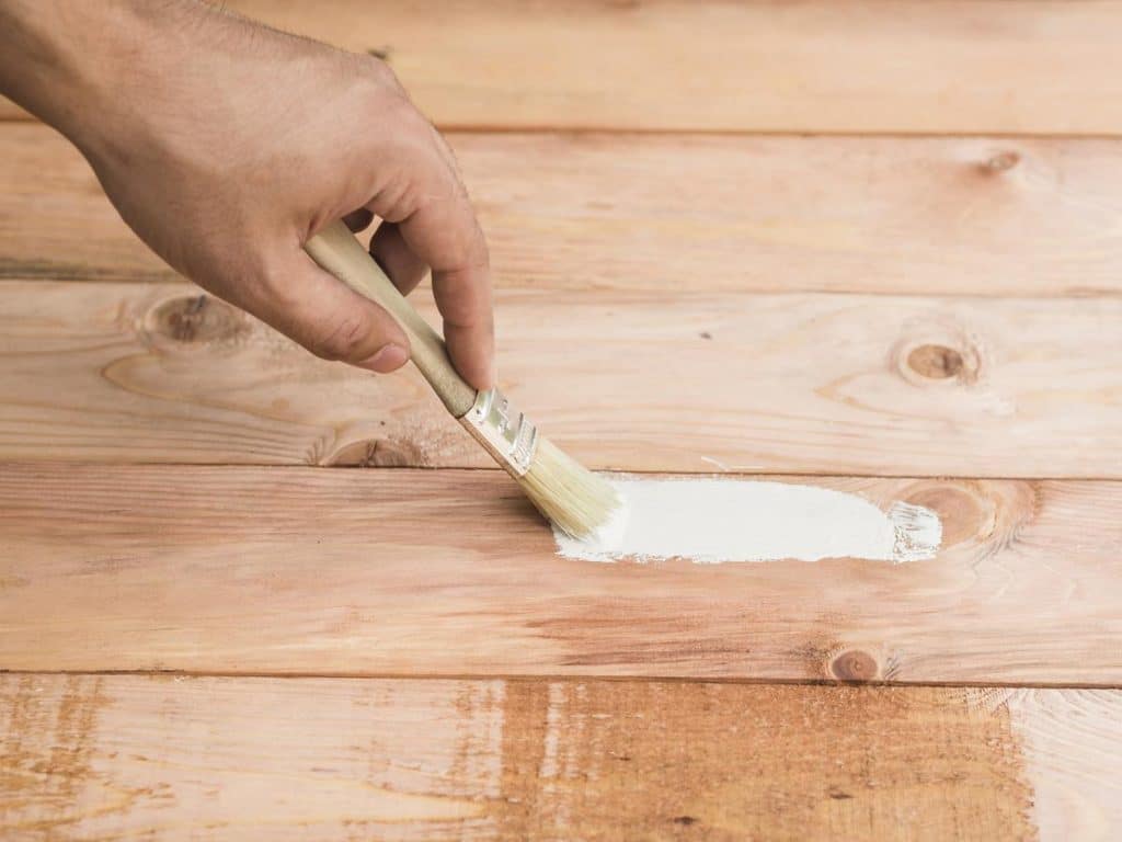 enlever peinture acrylique sur lino